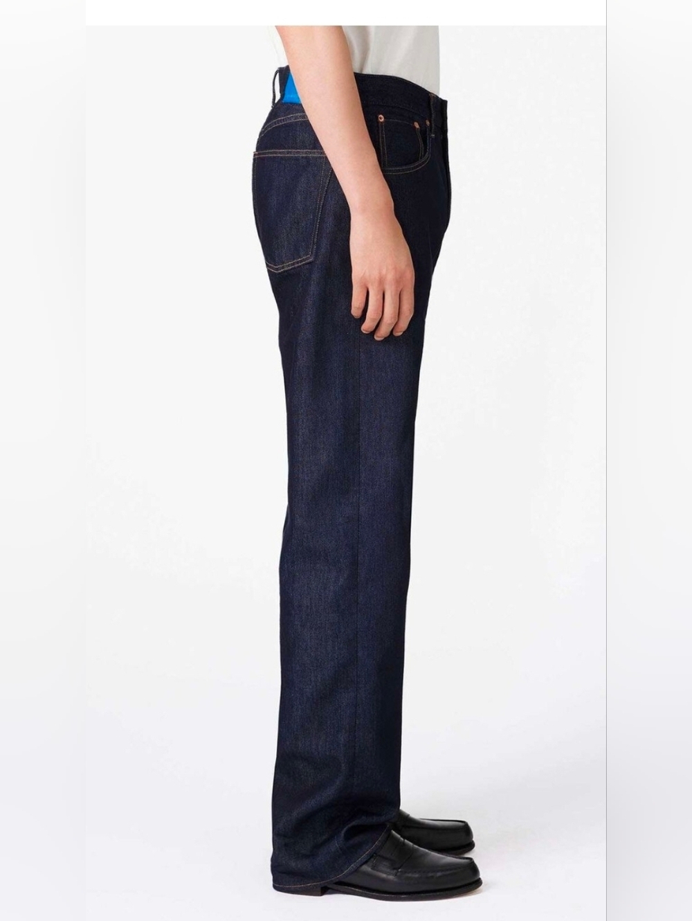 Japan Blue Jeans Standard Wide in Dark Indigo - Picture 4 of 14